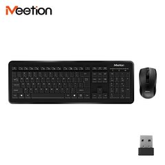 Набор Combo MeeTion 2in1 Keyboard/Mouse Wireless 2.4G (Black)