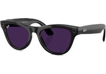 Смарт-окуляри Ray-Ban Meta Skyler Shiny Black/Amethyst Transitions (RW4010 601/CH 52-20) (M)