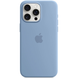 Apple Silicone Case iPhone 15 Pro Max (Winter Blue) HQ
