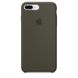 Чехол iPhone 8 Plus/7 Plus Silicone Case (Dark Olive)
