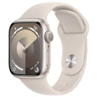 Apple Watch 9 GPS 45mm Starlight / Starlight S. Band - S/M (MR963)