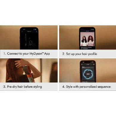 Мультистайлер Dyson Airwrap i.d. Multi-Styler and Dryer Straight to Wavy Amber Silk (123682-01)