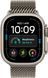 Смарт-годинник Apple Watch Ultra 4 Natural Titanium Case with Natural Titanium Milanese Loop - Medium (MJA94)
