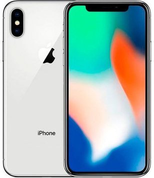 Apple iPhone X 64GB Silver (MQAD2) бу