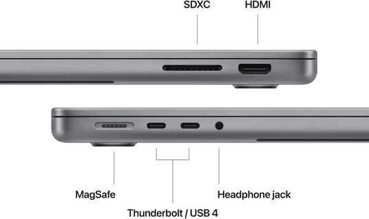 Apple MacBook Pro 14 with Apple M3 8/1TB Space Gray 2023 (MTL83