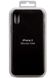 Apple Silicone Case for iPhone X Black (MQT12)