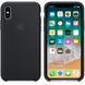 Apple Silicone Case for iPhone X Black (MQT12)
