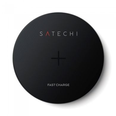 Бездротовий зарядний пристрій Satechi для iPhone 8, iPhone 8 Plus, iPhone X (Black / Gray)
