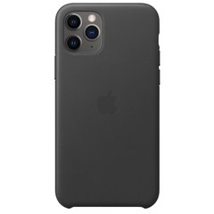 Apple iPhone 11 Pro Leather Case Black (MWYE2)