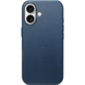 Apple Leather Case for iPhone 16 (Blue) HQ