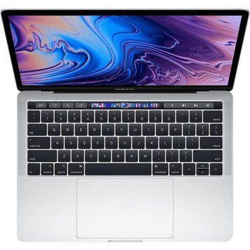 Apple MacBook Pro 13 Retina Silver with Touch Bar and Touch ID (MR9V2) 2018, Silver, Новий, 512 ГБ