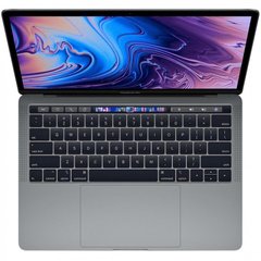 Apple MacBook Pro 13 Retina Space Gray with Touch Bar and Touch ID (MR9R2) 2018, Space Grey, 512 ГБ, Новий