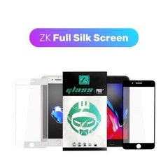 Защитное стекло ZK "Full Silk Screen Anti Peel" iPhone 7 / 8 (White)