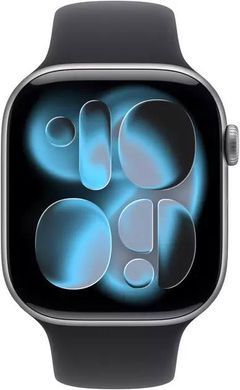 Смарт-годинник Apple Watch Series 11 GPS 46mm Space Grey Alu. Case w. Black S. Band - M/L (MEV44)