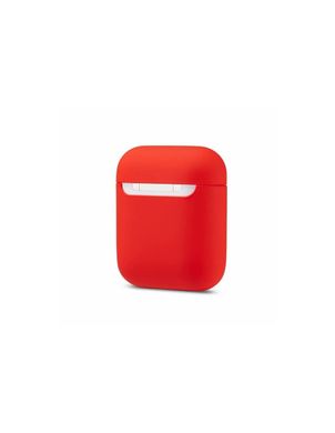 Чехол Silicone Case "Ultra Slim" для Airpods Red