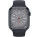 Apple Watch Series 8 GPS + Cellular 41mm Midnight Aluminum Case w. Midnight S. Band S/M (MNUV3)