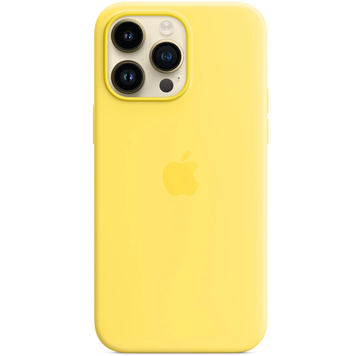 Apple Silicone Case iPhone 14 Pro Max (Canary Yellow) HQ