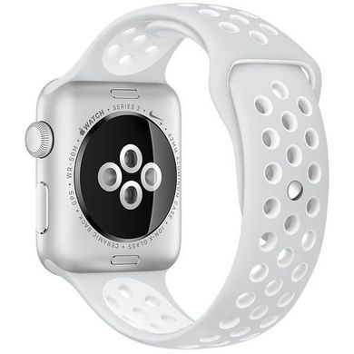 Apple Watch Series 2 Nike+ 38mm Silver Pure Platinum/White Nike Sport Band (MQ172)