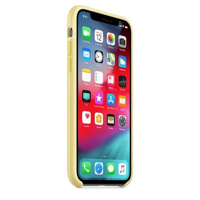 Чохол Silicone Case для iPhone XS Max (Mellow Yellow)