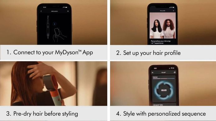 Мультистайлер Dyson Airwrap i.d. Multi-Styler and Dryer Straight to Wavy - Strawberry Bronze/Blush Pink (560767-01)
