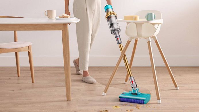 Вертикальний + ручний пилосос (2в1) Dyson V15s Detect Submarine (448798-01)