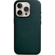 Apple Leather Case for iPhone 15 Pro (Evergreen) HQ